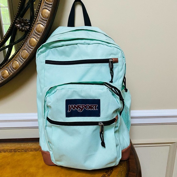 Jansport Bags Jansport Cool Student Large Backpack Mint Chip Green